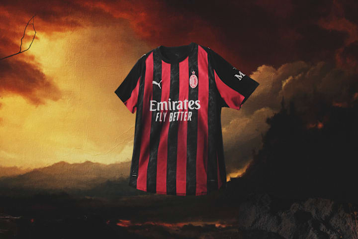 AC Milan's Home Jersey for the year 2025/26.