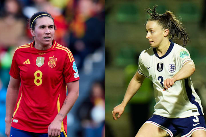 Mariona Caldentey (left) and Niamh Charles (right)