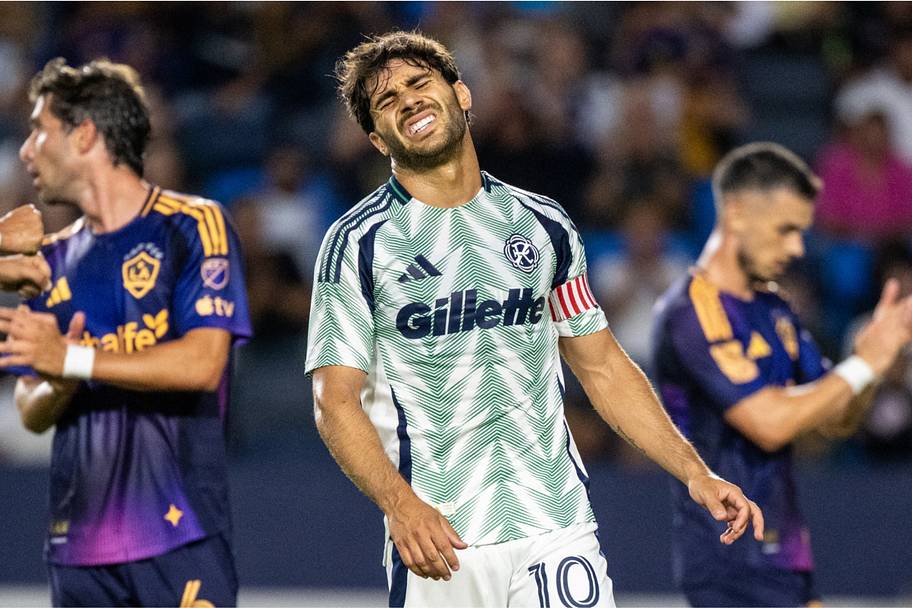Carles Gil and the New England Revolution. 