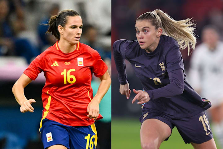 Laia Codina (left) and Alessia Russo (right)