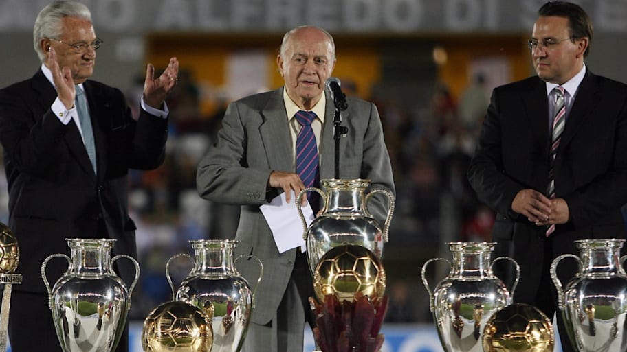 The Super Ballon d’Or on show at the Alfredo di Stefano stadium in 2006.