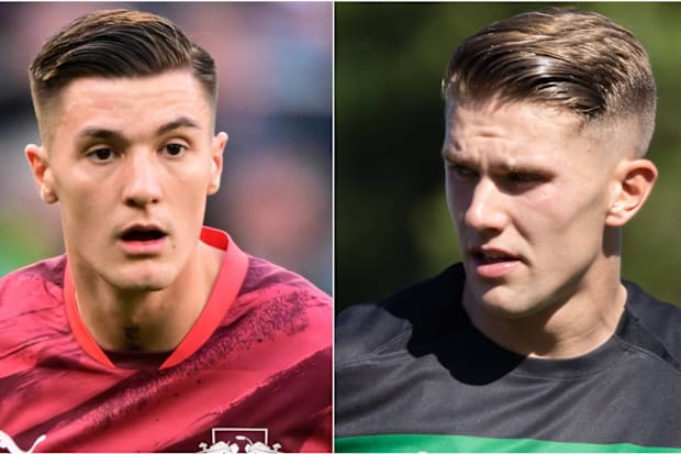 Benjamin Sesko and Viktor Gyokeres