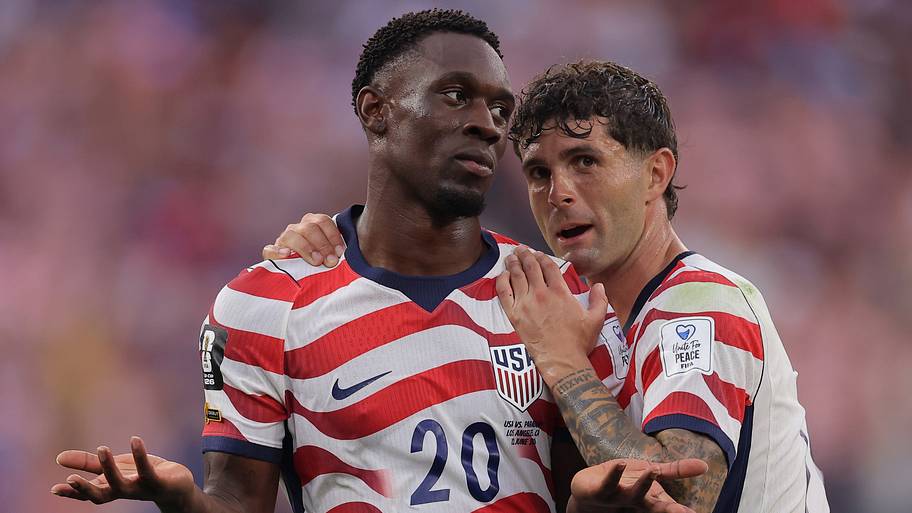 Folarin Balogun and Christian Pulisic.
