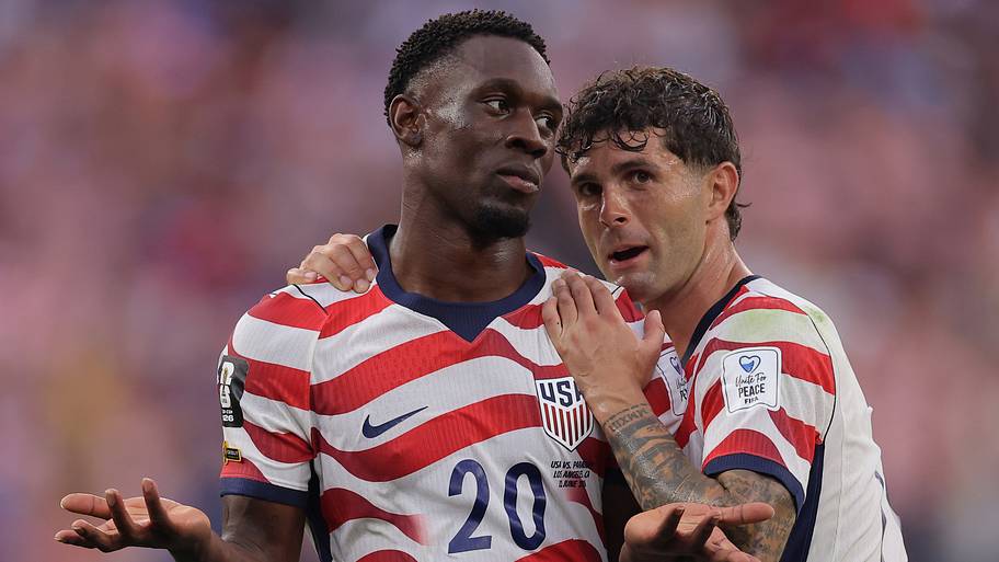 Folarin Balogun and Christian Pulisic.