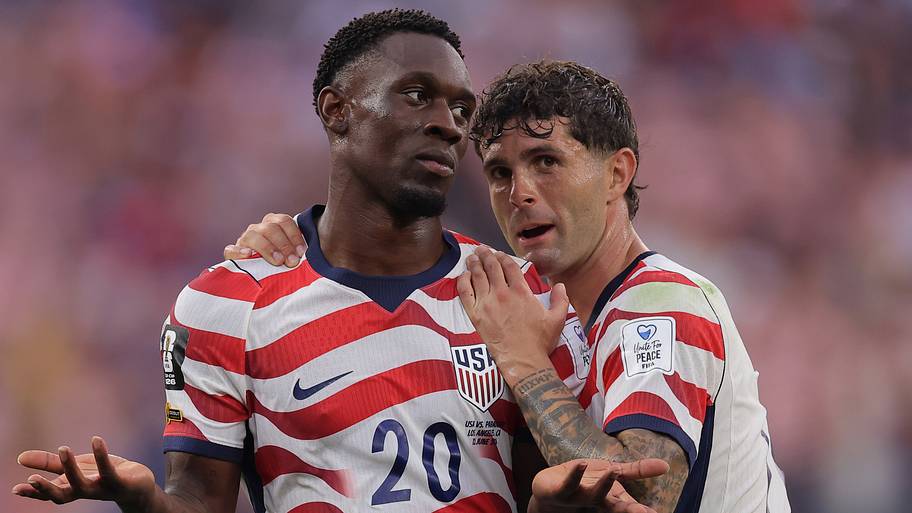 Folarin Balogun and Christian Pulisic.