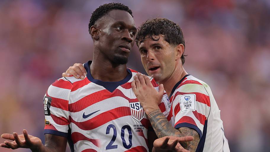 Folarin Balogun and Christian Pulisic.