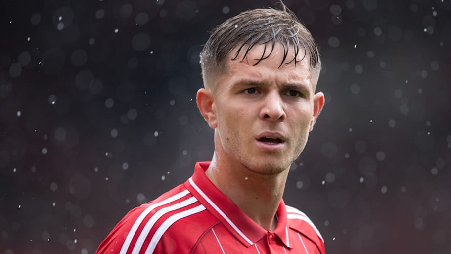 James McAtee looks on during Nottingham Forest’s game with West Ham United