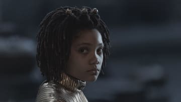 Star Wars: The Acolyte Episode 3 "Destiny." Young Mae (Leah Brady). Image credit: StarWars.com
