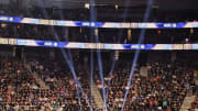 A shot of the crowd during AEW Forbidden Door 2024 inside the UBS Arena on Long Island, NY.