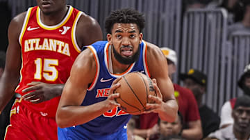 New York Knicks, Karl-Anthony Towns, Atlanta Hawks, Clint Capela