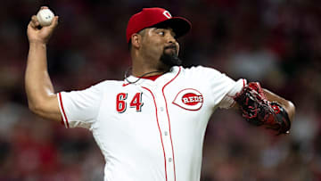 Cincinnati Reds pitcher Tony Santillan