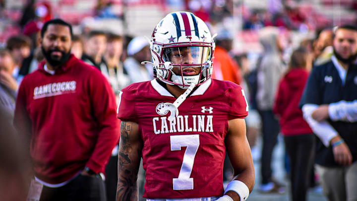 Gamecock WR Gage Larvardain Gamecock WR Gage Larvardain