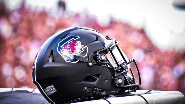 Gamecock Football Helmet at Williams-Brice Stadium vs. Florida on October 14th, 2023