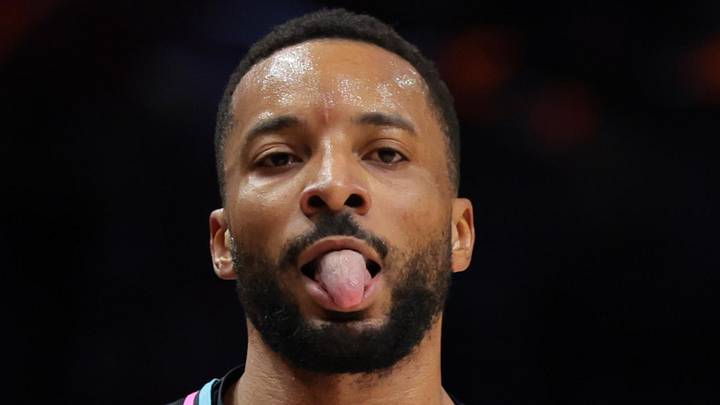 Jan 3, 2026; Miami, Florida, USA; Miami Heat guard Norman Powell (24): Sam Navarro-Imagn Images