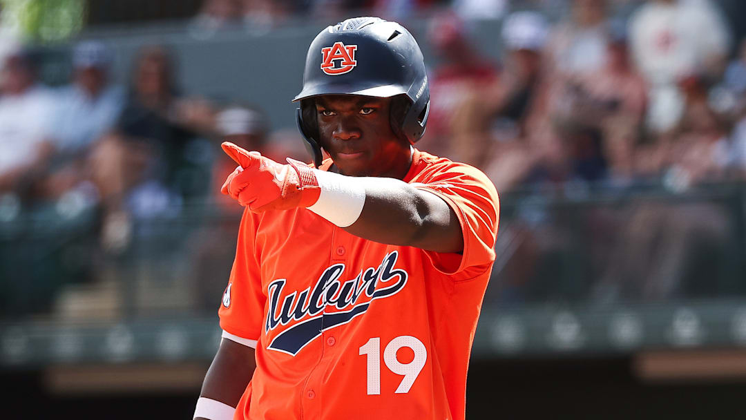 Auburn Tigers sophomore Bub Terrell is hitting .306 for the season with 12 home runs and a .952 OPS.