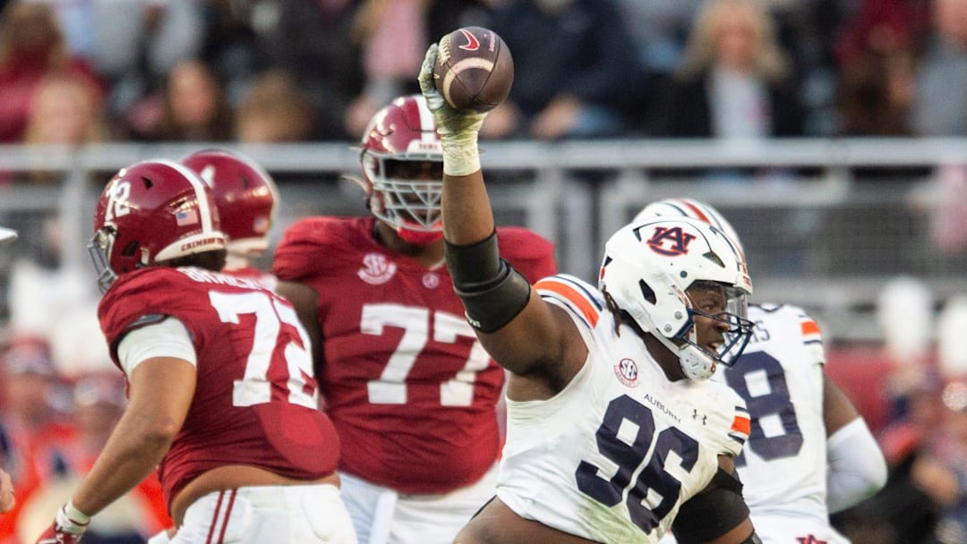 Auburn Tigers need a win over Alabama to reach bowl eligibility.