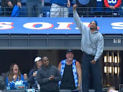 Haliburton got Colts fans fired up during their game against the Texans. 