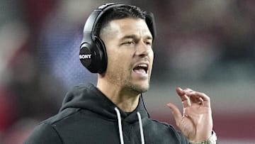 Carolina Panthers head coach Dave Canales