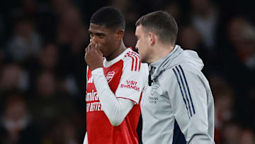 Cristhian Mosquera is set for a spell on the sidelines.