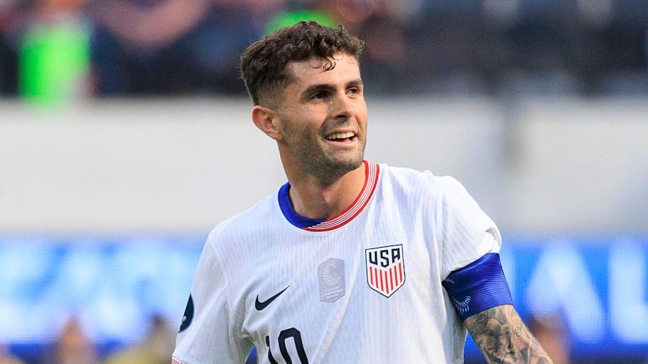Christian Pulisic in action for USMNT.