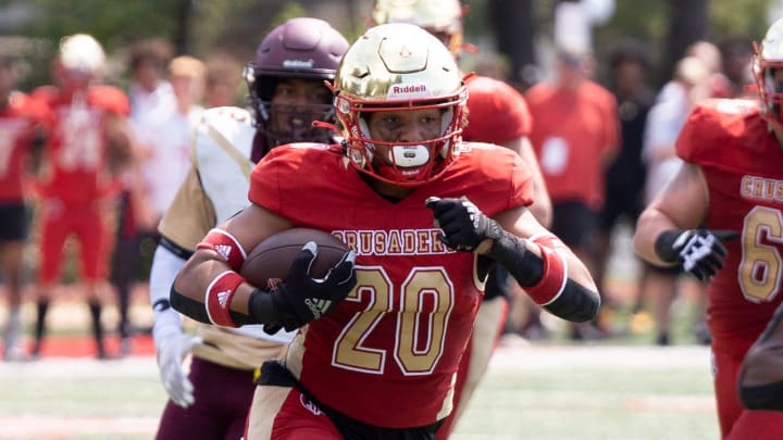 Bergen Catholic (NJ), the No. 11 team in the latest SBLive/SI Top 25 National High School Football Rankings, welcomes No. 7 IMG Academy (FL) to Ocean City, New Jersey, Thursday night, for a clash at the Bash at the Beach Classic.