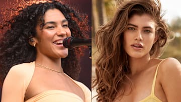 Olivia Dean and Valentina Sampaio