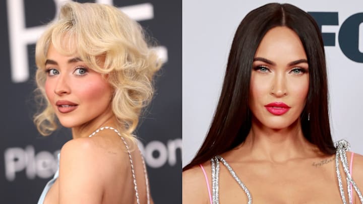 Sabrina Carpenter and Megan Fox