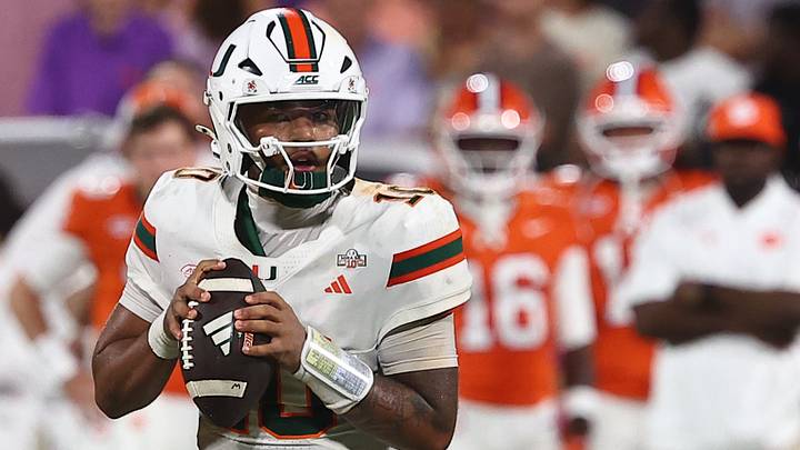 Miami quarterback Darian Mensah emerges as a top prospect in the 2027 NFL Draft as quarterback-needy teams consider aggressive moves up the board.