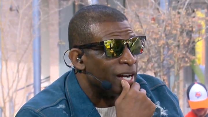 Deion Sanders on First Take Deion Sanders on First Take