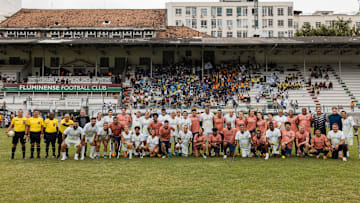 Jogo pela Terra reuniu atletas, lendas do futebo, autoridades e influenciadores em campanha de conscientização sobre mudanças climáticas