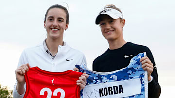Caitlin Clark and Nelly Korda