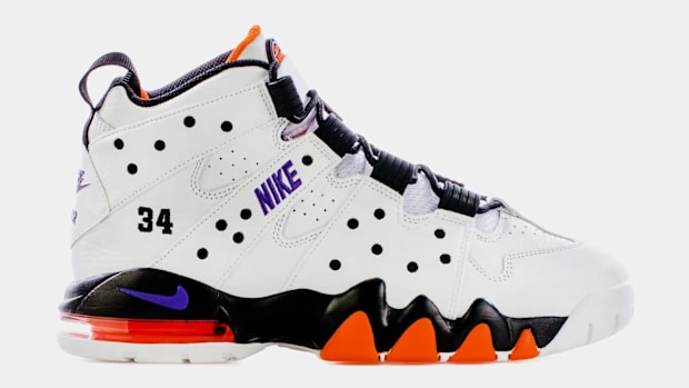 Side view of the Nike Air Max CB 94 sneakers.