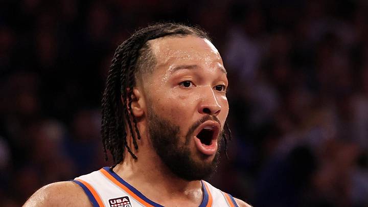 Jun 8, 2026; New York, New York, USA; New York Knicks guard Jalen Brunson (11) : Geoff Burke-Imagn Images