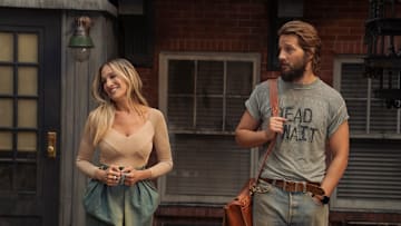 Sarah Jessica Parker and Logan Marshall Green in And Just Like That season 3 episode 2 on HBO Max