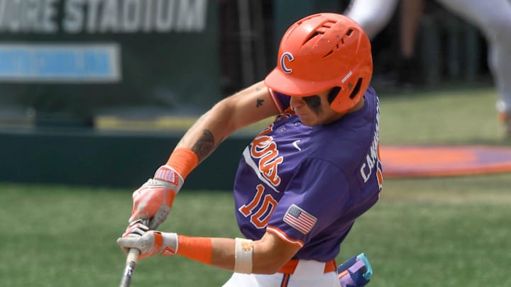 Clemson outfielder Cam Cannarella tops the list Clemson outfielder Cam Cannarella tops the list