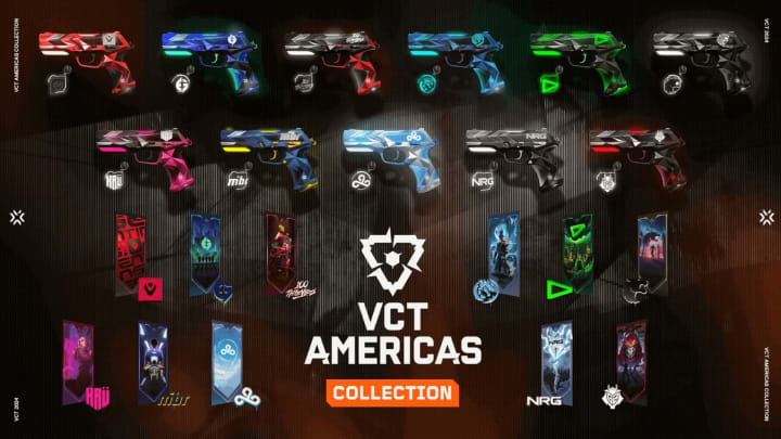 VCT Team Capsule skins are selling like hotcakes. Here's how each team's collection ranks up.