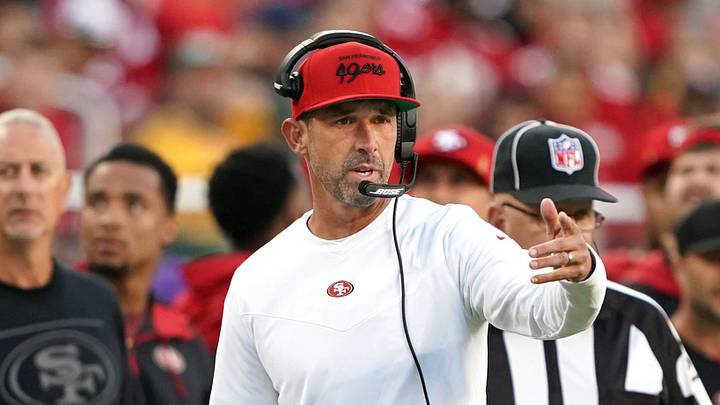 San Francisco 49ers head coach Kyle Shanahan