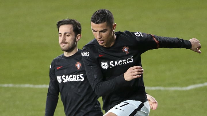 Bernardo Silva y Cristiano Ronaldo, Portugal