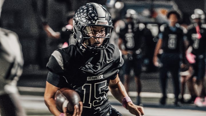 Tampa Gaither sophomore quarterback Ryan Browning completed 11 of 16 passes for 301 yards and five touchdowns and ran two times for 17 yards to guide the Cowboys past Tampa Wharton, 48-7.