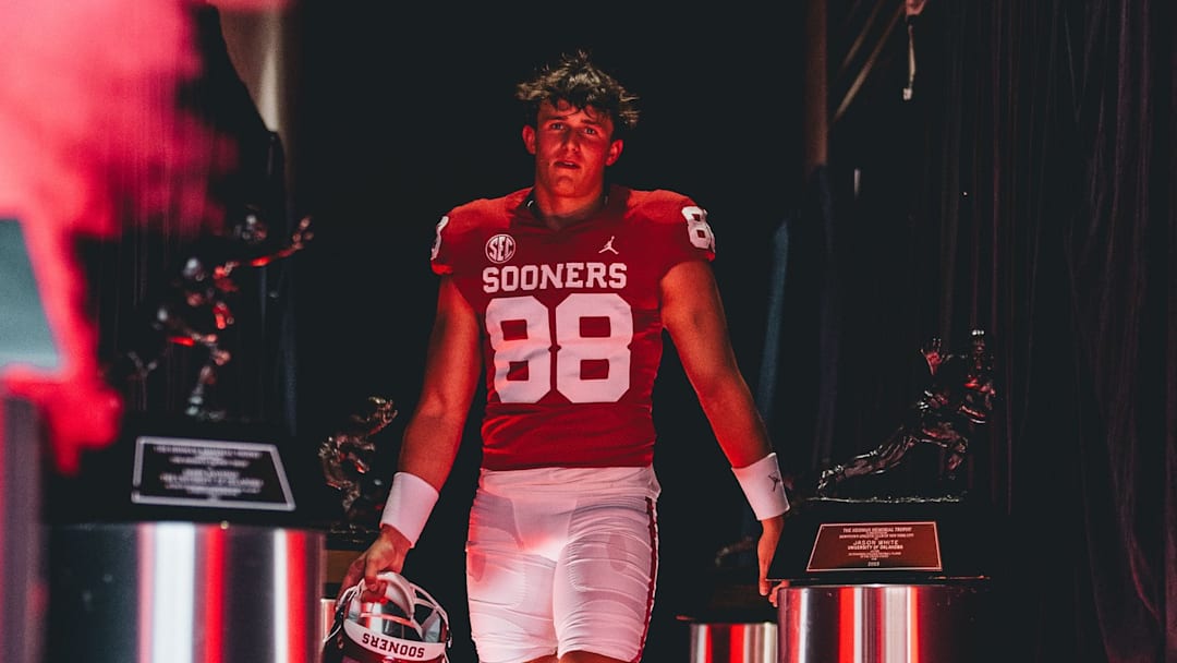 Oklahoma hosted Jake Kreul, one of the nation's top-rated pass rushers, for an official visit in June.