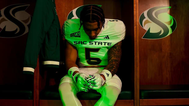 Sacramento State running back Jamar Curtis