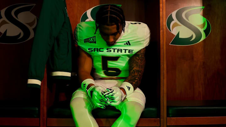 Sacramento State running back Jamar Curtis Sacramento State running back Jamar Curtis