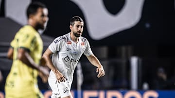 Luan Peres fez o gol da vitória do Peixe no último jogo contra o Mirassol