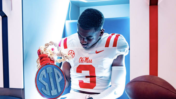 Dillon Alfred on a visit to Ole Miss