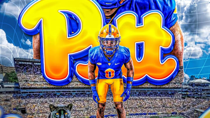 Justin Thompson announces his commitment to the Pitt Panthers. 