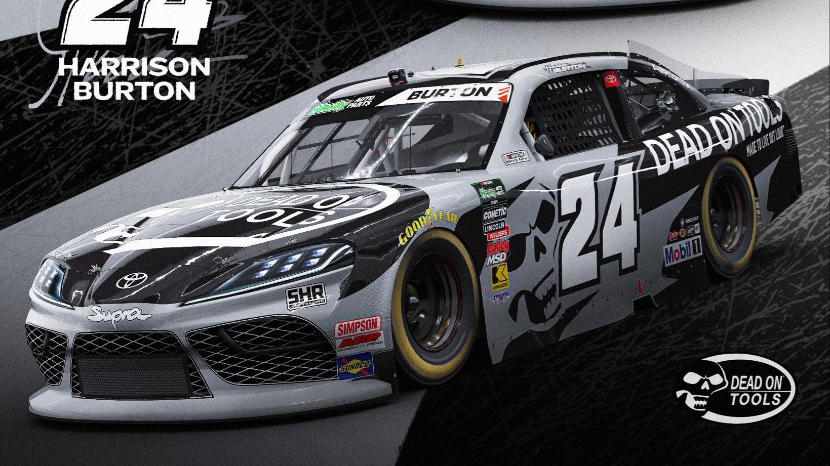 Dead On Tools to Continue Support of Burton at Sam Hunt Racing