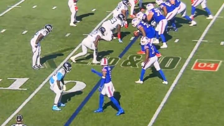 Keon Coleman told Amari Cooper to run to the end zone. Keon Coleman told Amari Cooper to run to the end zone.