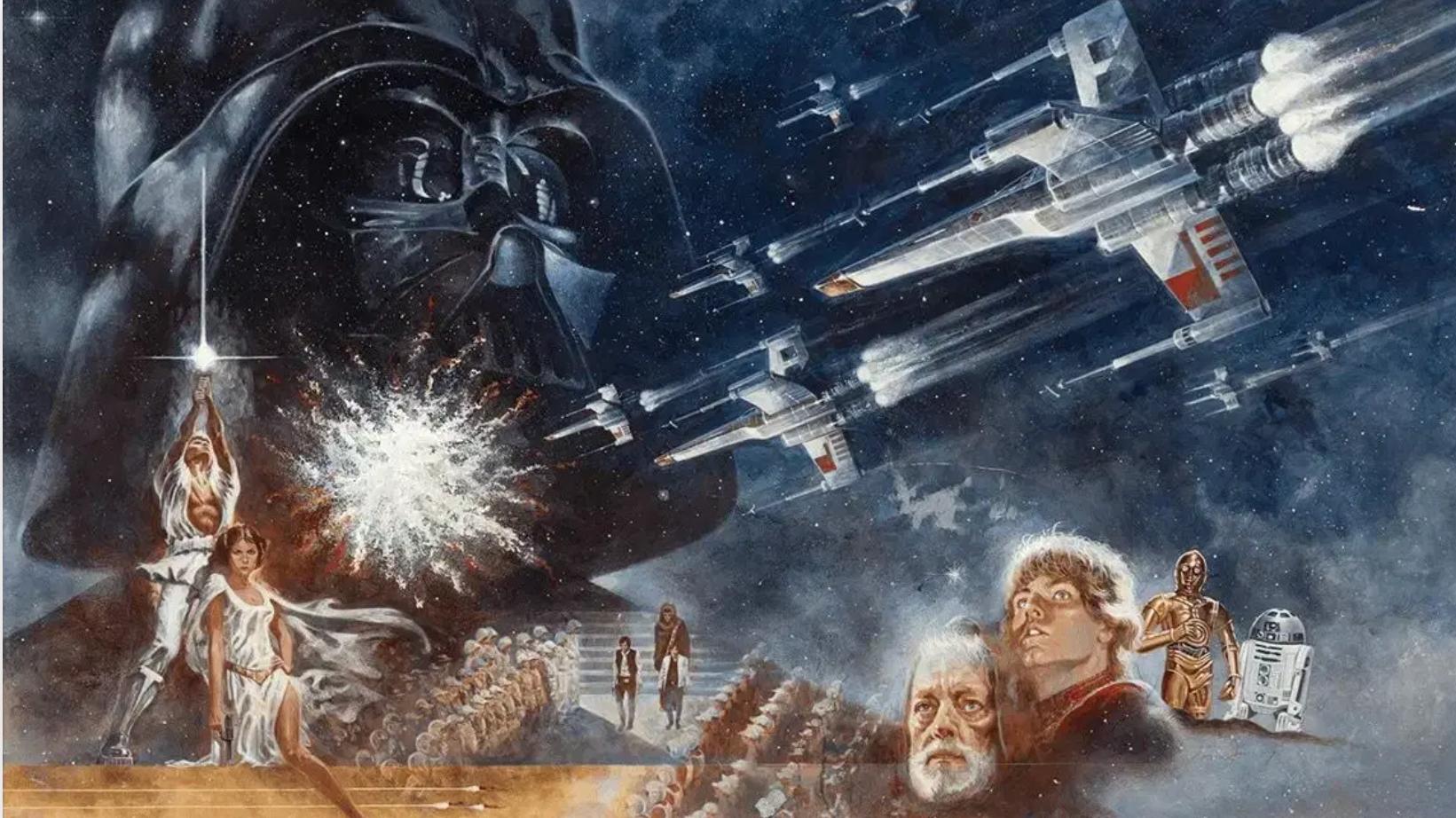 【希少】スター・ウォーズ ポスター Star Wars Rare Star Wars poster sells for record price, collectibles market