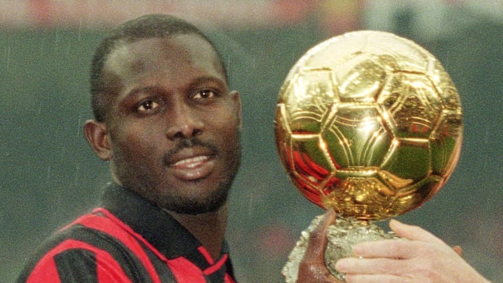 George Weah of AC Milan