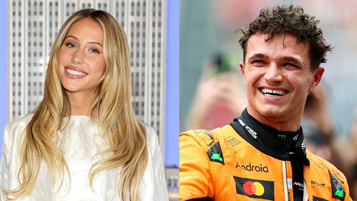 Alix Earle and Lando Norris